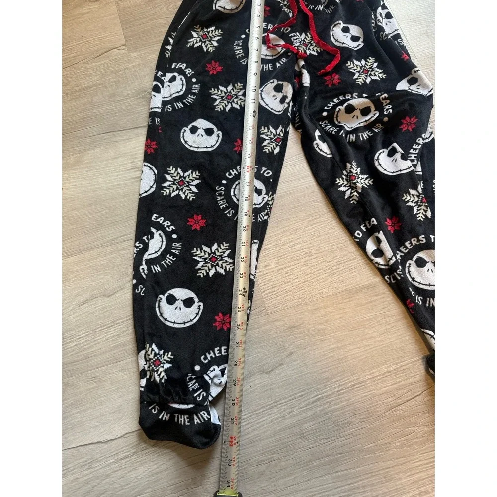 Disney Nightmare‎ Before Christmas Women's cuffed sleep pants joggers small - Picture 5 of 8